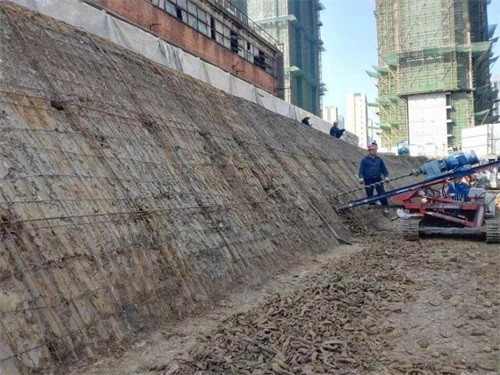 仙居建筑边坡支护